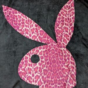 PLAYBOY Pink Leopard Print Bunny Towel